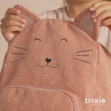 MOCHILA GRANDE INFANTIL TRIXIE ·GATO·