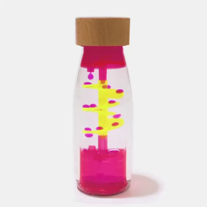 BOTELLA SENSORIAL PETIT BOUM ·SPIRAL PINK·