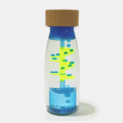 BOTELLA SENSORIAL PETIT BOUM ·SPIRAL BLUE·