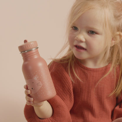 BOTELLA DE ACERO TRIXIE 350ML ·GATO·