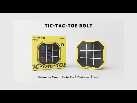 JUEGO INTERACTIVO DE BOLSILLO ·TIC TAC TOE BOLT GIIKER·