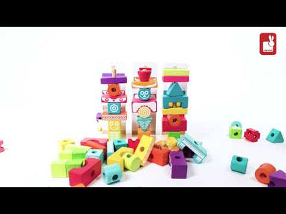 JUEGO EDUCATIVO JANOD ·EDUTOTEM 52 PIEZAS·