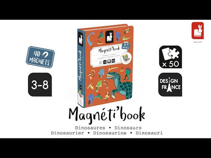 MAGNETI'BOOK JANOD ·DINOSAURIOS·