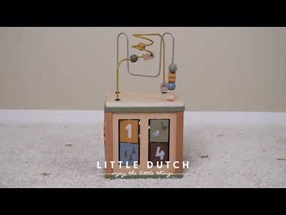 JUGUETE DE MADERA LITTLE DUTCH ·CUBO DE ACTIVIDADES LITTLE FARM·