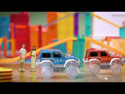JUEGO MAGNÉTICO DE CONSTRUCCIÓN IMANIX ·PISTA 22 PIEZAS·