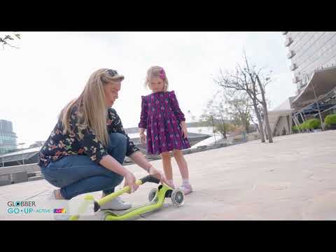 PATINETE EVOLUTIVO GLOBBER ·GO UP ACTIVE CON LUCES VERDE LIMA·