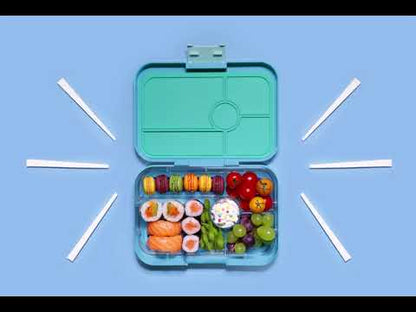 FIAMBRERA HERMÉTICA YUMBOX ·3 COMPARTIMENTOS PURPLE UNICORNIO·