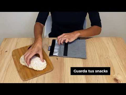 BOLSITA PARA SNACKS ECOLÓGICA ·RACCOON·