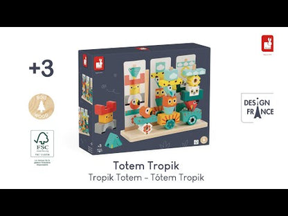 JUEGO EDUCATIVO JANOD ·TROPIK TÓTEM·
