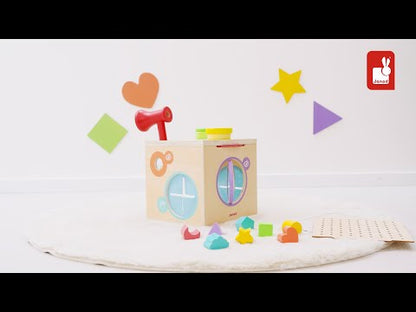 JUGUETE DE MADERA JANOD ·CAJA SENSORIAL·
