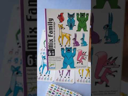 JUEGO DE CARTAS DJECO ·MIX FAMILY·