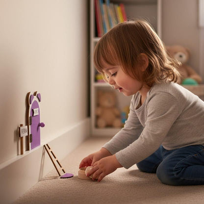 PUERTA RATONCITO PÉREZ ·LILA· - Happy Moments Baby