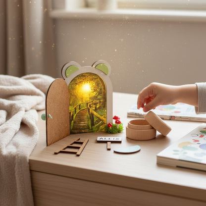 PUERTA RATONCITO PÉREZ ·VERDE· - Happy Moments Baby