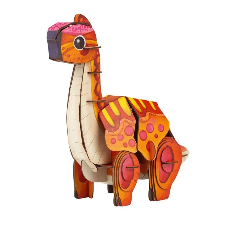 PUZZLE 3D CON SONIDO BUILD 'N' SOUND ·BRACHIOSAURUS· - Happy Moments Baby