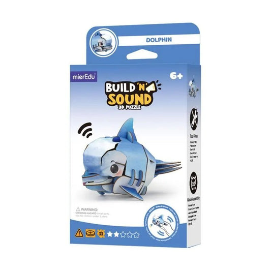 PUZZLE 3D CON SONIDO BUILD 'N' SOUND ·DOLPHIN· - Happy Moments Baby