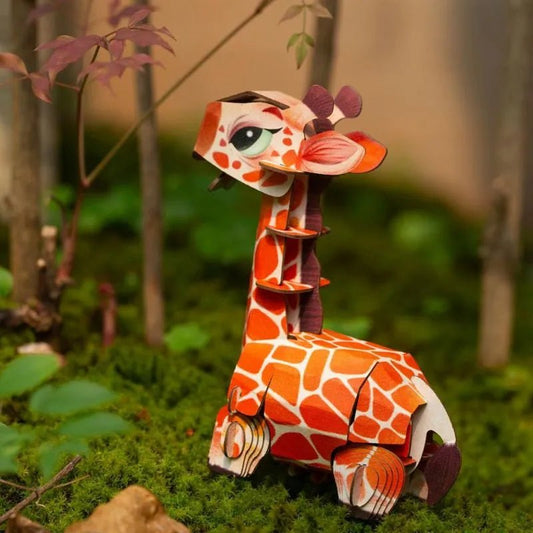 PUZZLE 3D CON SONIDO BUILD 'N' SOUND ·GIRAFFE· - Happy Moments Baby