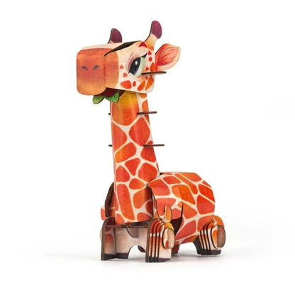 PUZZLE 3D CON SONIDO BUILD 'N' SOUND ·GIRAFFE· - Happy Moments Baby