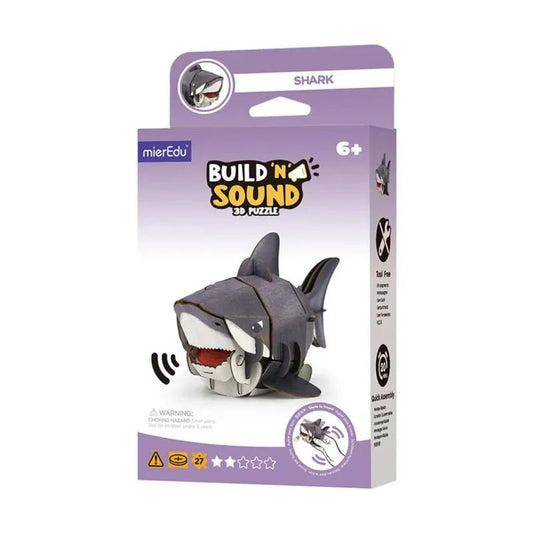 PUZZLE 3D CON SONIDO BUILD 'N' SOUND ·SHARK· - Happy Moments Baby