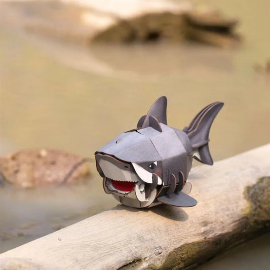 PUZZLE 3D CON SONIDO BUILD 'N' SOUND ·SHARK· - Happy Moments Baby