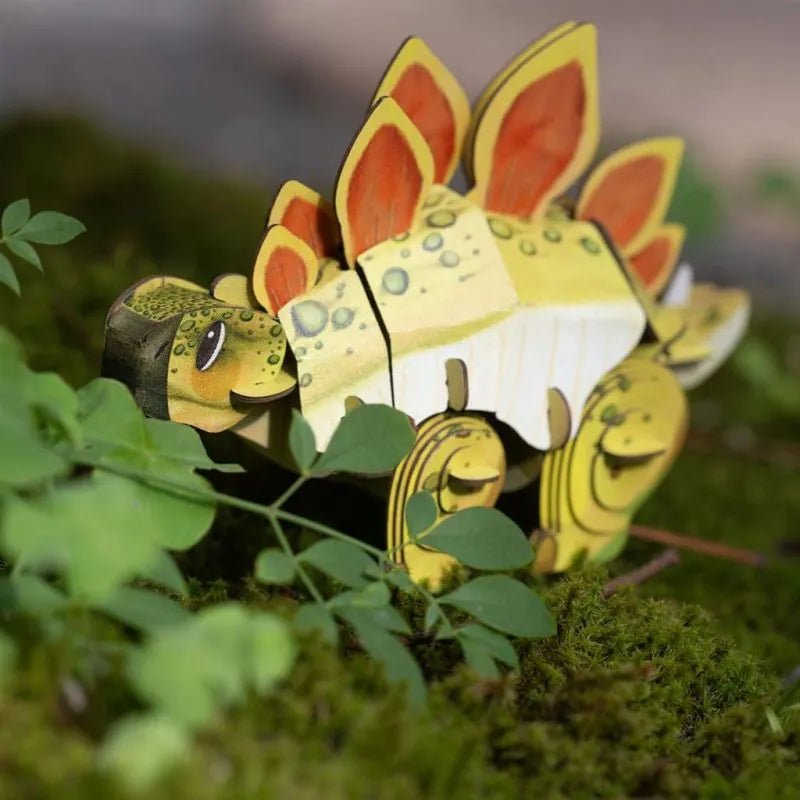 PUZZLE 3D CON SONIDO BUILD 'N' SOUND ·STEGOSAURUS· - Happy Moments Baby