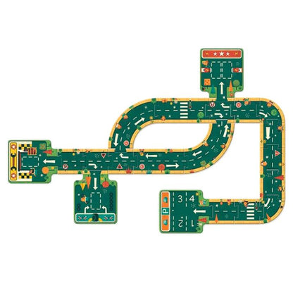 PUZZLE GIGANTE DJECO ·POP TO PLAY CARRETERAS· - Happy Moments Baby