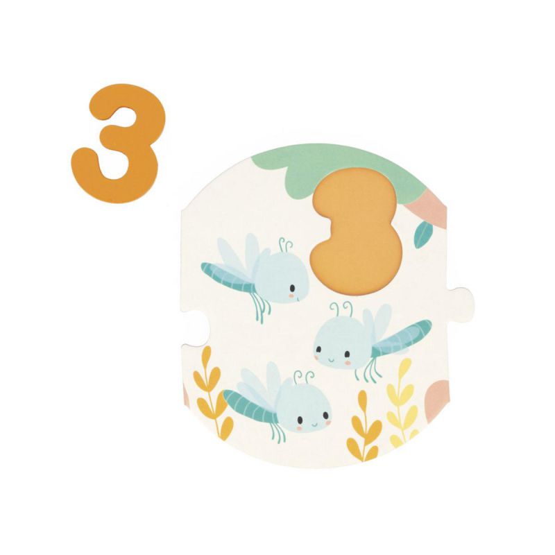 PUZZLE JANOD ·MIS PRIMEROS NÚMEROS· - Happy Moments Baby