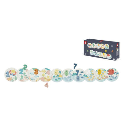 PUZZLE JANOD ·MIS PRIMEROS NÚMEROS· - Happy Moments Baby