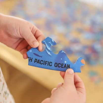 PUZZLE + LIBRO EDUCATIVO ·EL MAR· - Happy Moments Baby