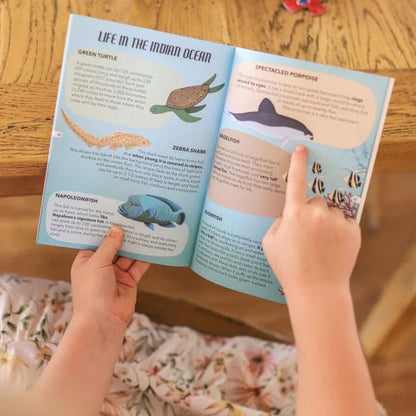 PUZZLE + LIBRO EDUCATIVO ·EL MAR· - Happy Moments Baby