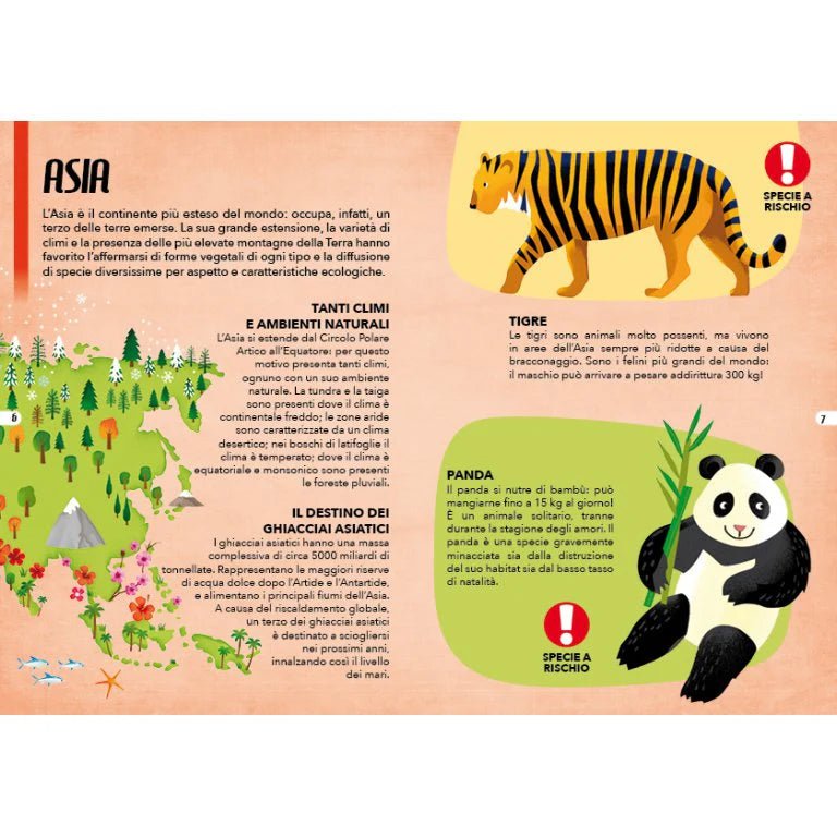 PUZZLE + LIBRO EDUCATIVO ·LOS ANIMALES DEL MUNDO· - Happy Moments Baby