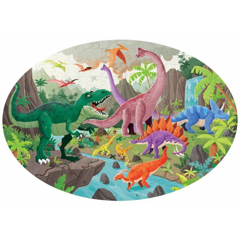 PUZZLE + LIBRO EDUCATIVO ·LOS DINOSAURIOS· - Happy Moments Baby