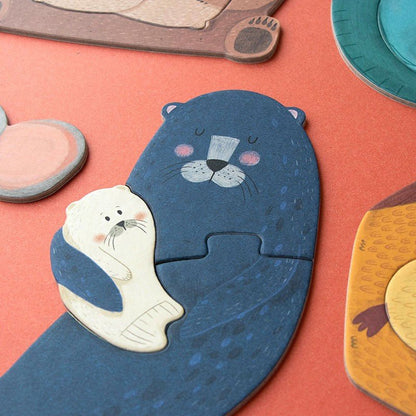 PUZZLE LONDJI 7 PUZZLES ·MAMA PUZZLE· - Happy Moments Baby