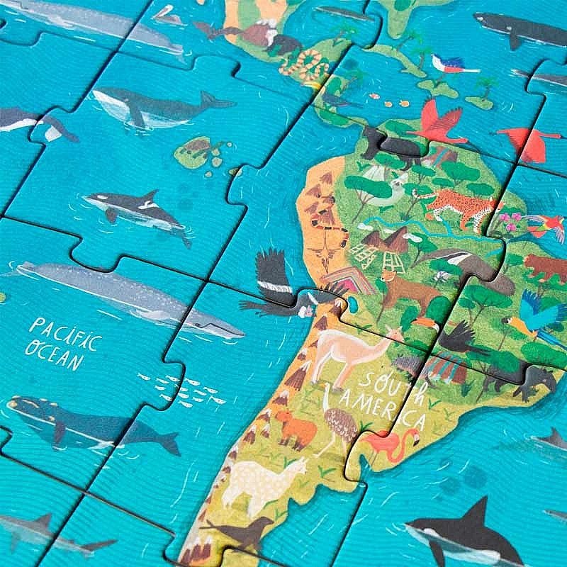 PUZZLE LONDJI ·ANIMAL PLANET 70 PIEZAS· - Happy Moments Baby