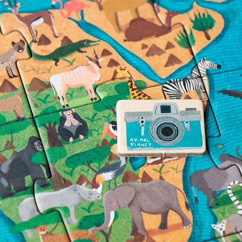 PUZZLE LONDJI ·ANIMAL PLANET 70 PIEZAS· - Happy Moments Baby