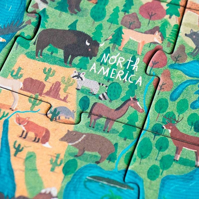 PUZZLE LONDJI ·ANIMAL PLANET 70 PIEZAS· - Happy Moments Baby