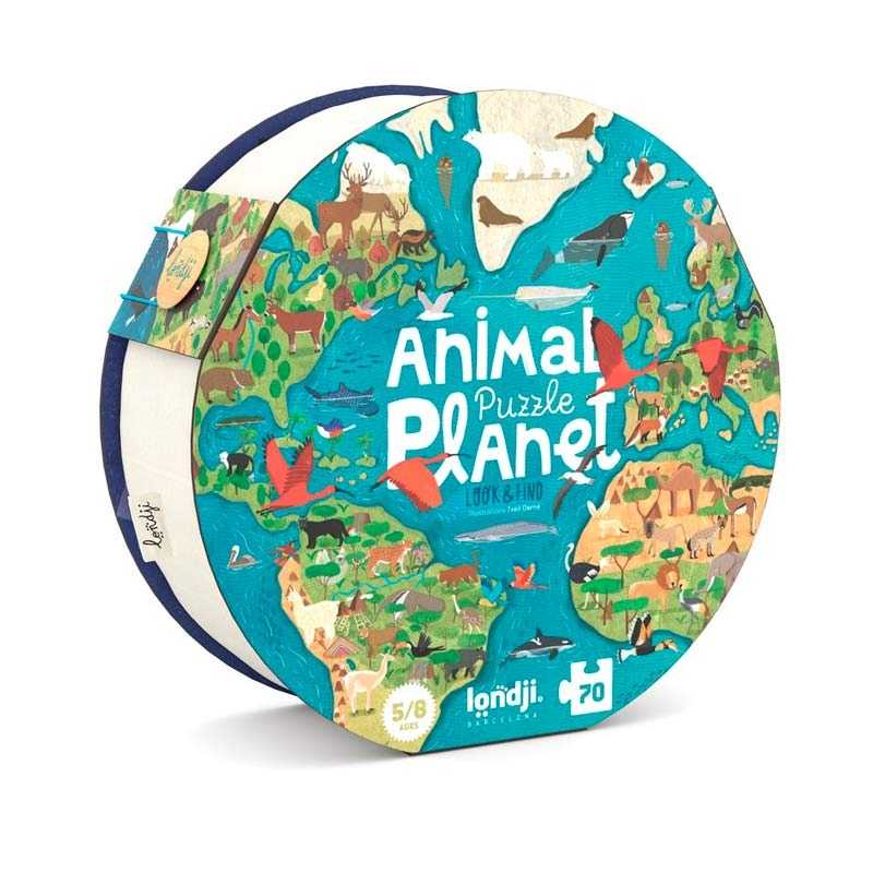 PUZZLE LONDJI ·ANIMAL PLANET 70 PIEZAS· - Happy Moments Baby