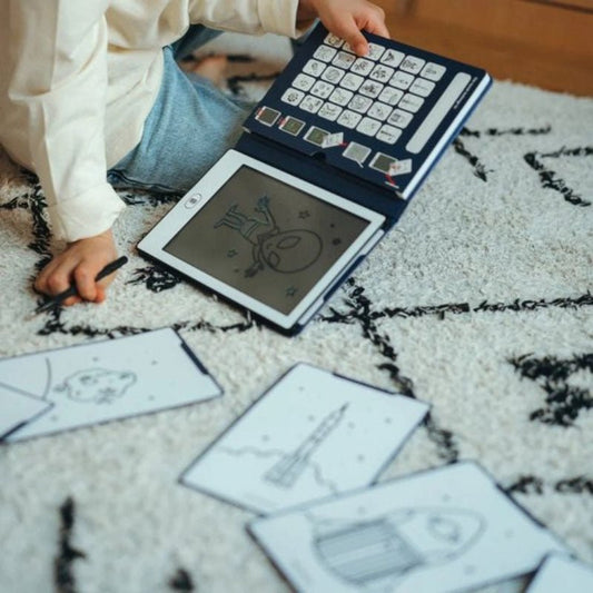 RECAMBIOS TABLETA DIGITAL DE DIBUJO INFANTIL ·DINOSAURIOS Y GALAXIA· - Happy Moments Baby