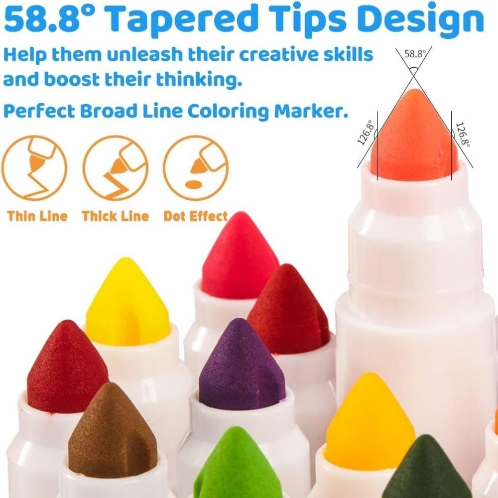 ROTULADORES LAVABLES JARMELO ·24 UNIDADES· - Happy Moments Baby