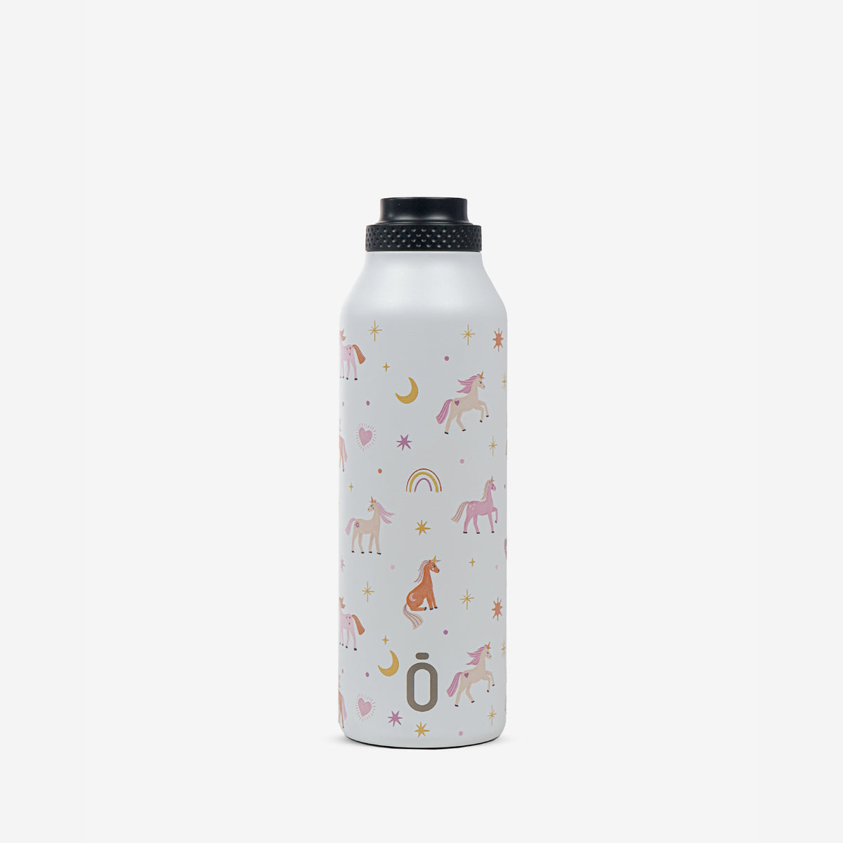 Boquilla de la botella Runbott Unela 600 ml con el tapón retirado