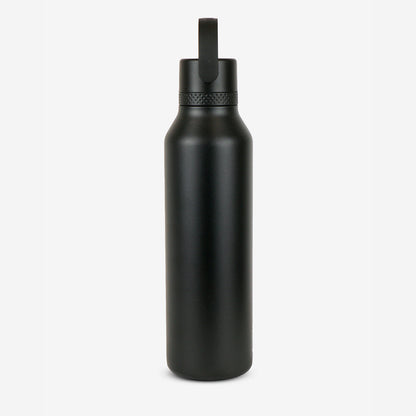 Vista posterior de la botella Runbott Mii 750 ml negra