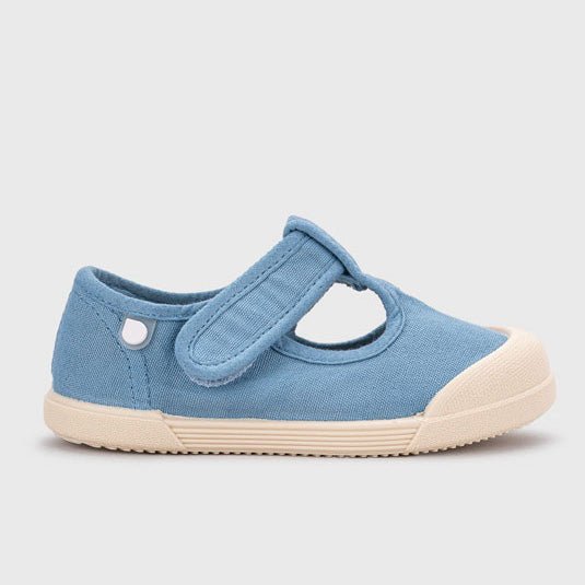 SANDALIAS RESPETUOSAS IGOR ·LONA PEPITO JEANS· - Happy Moments Baby
