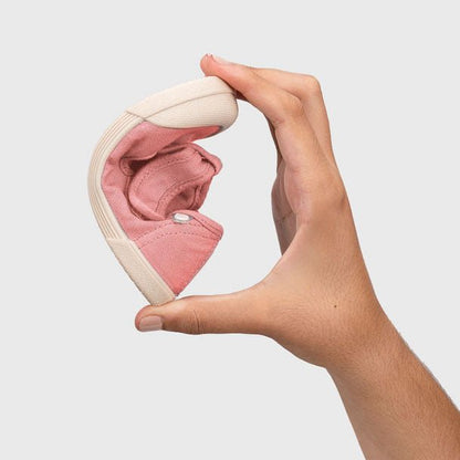 SANDALIAS RESPETUOSAS IGOR ·LONA PEPITO ROSA· - Happy Moments Baby