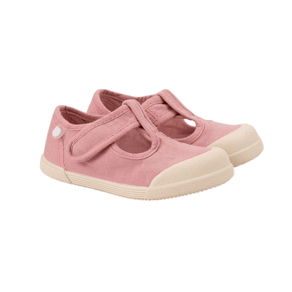 SANDALIAS RESPETUOSAS IGOR ·LONA PEPITO ROSA· - Happy Moments Baby