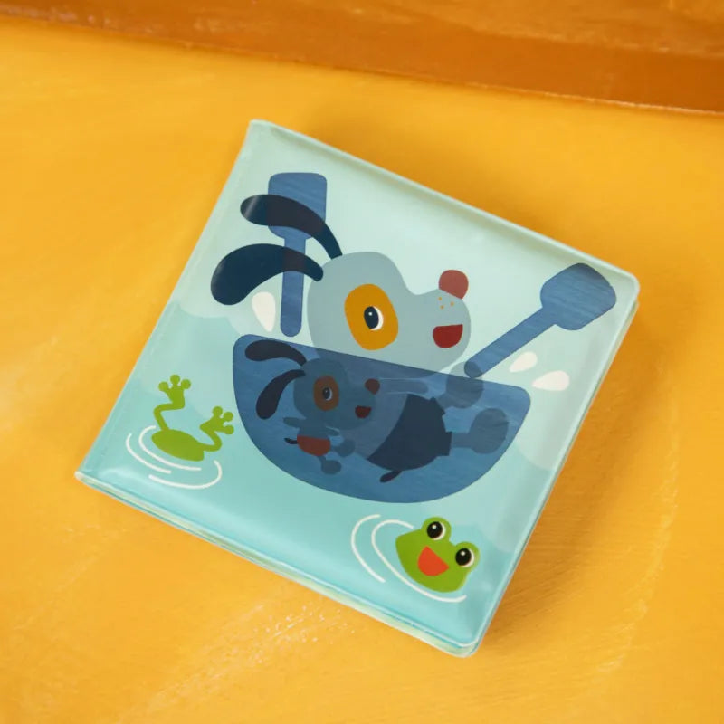 Portada del libro de baño Jardín con Jules — Lilliputiens