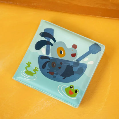 Portada del libro de baño Jardín con Jules — Lilliputiens