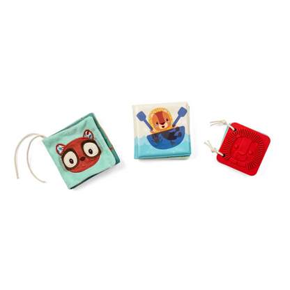 Los tres libros del set Jungla fuera de la caja — Lilliputiens