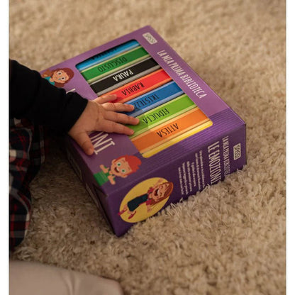 SET DE 8 LIBROS ·MI PRIMERA BIBLIOTECA - LAS EMOCIONES· - Happy Moments Baby