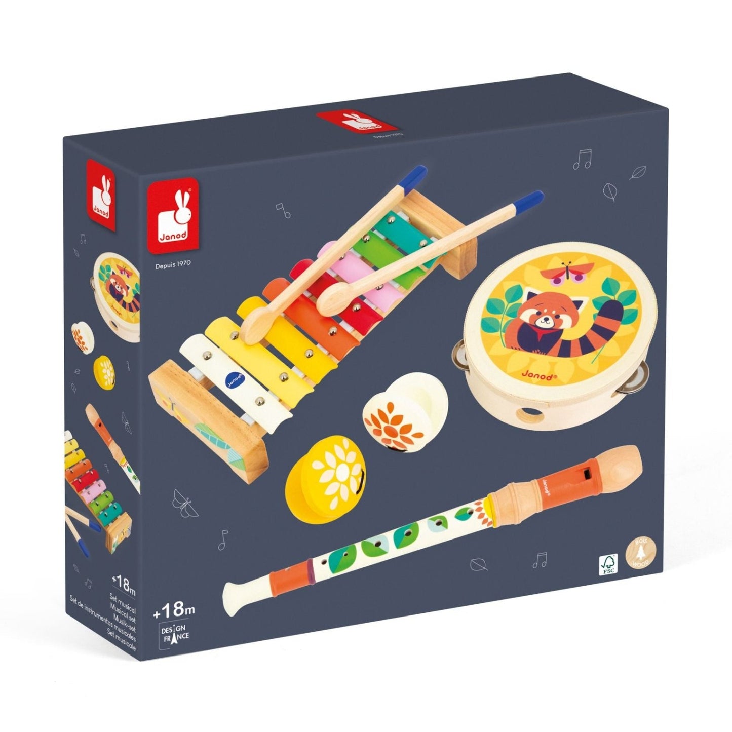 SET DE INSTRUMENTOS JANOD ·GIOIA· - Happy Moments Baby