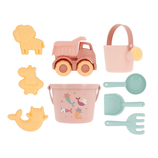 SET DE JUGUETES DE PLAYA O PARQUE ·MERMAID CATS· - Happy Moments Baby