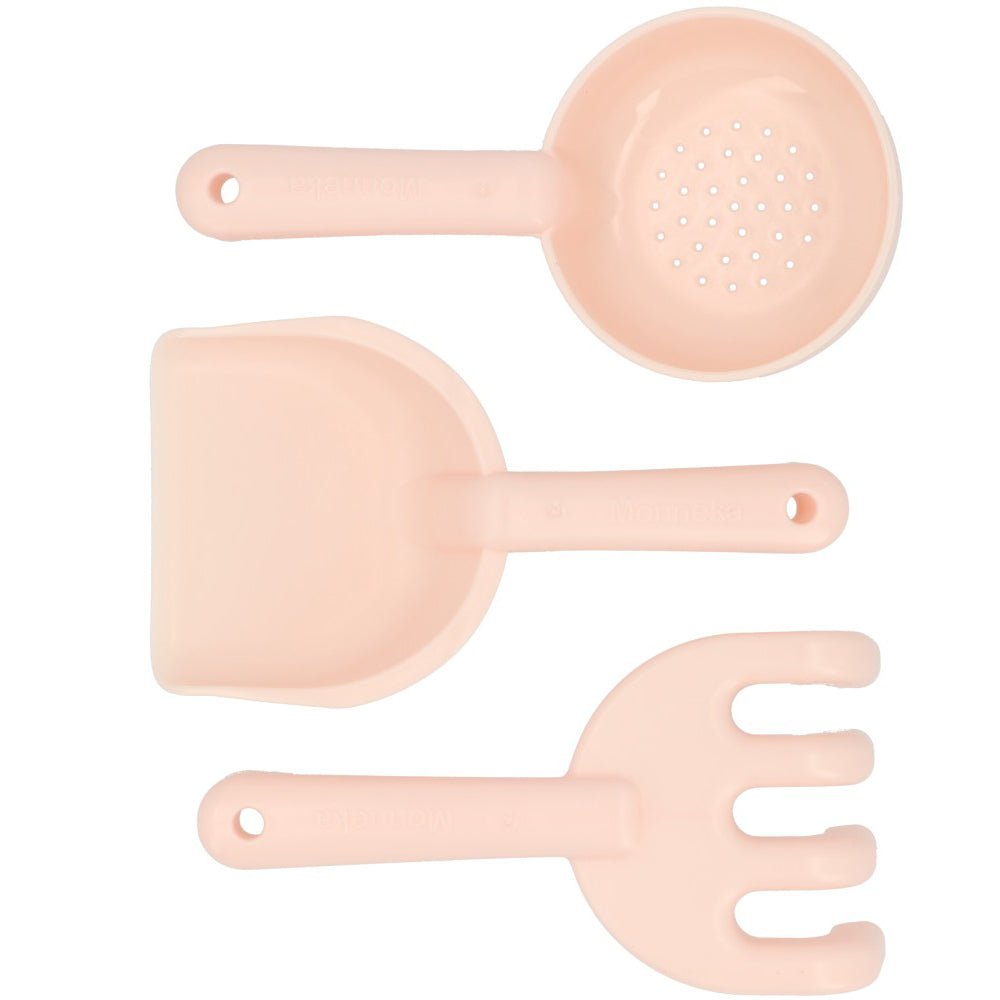 SET DE JUGUETES DE PLAYA O PARQUE ·OLD ROSE· - Happy Moments Baby